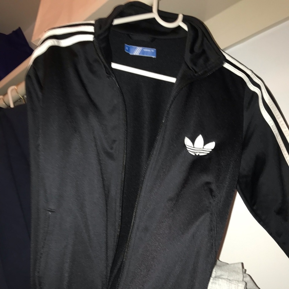 Black adidas jacket